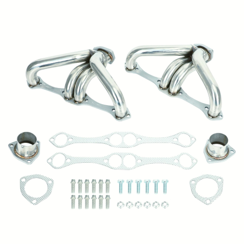 Exhaust 1 5/8" Tight Tuck Street Rod Exhaust Header for Small Block Chevy SBC