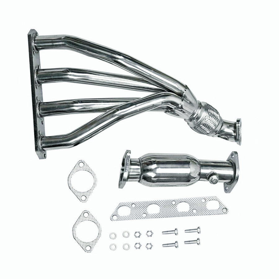 Base & S Stainless Race Manifold Header & Test Pipe Mini Cooper 02-06 R53 1.6L