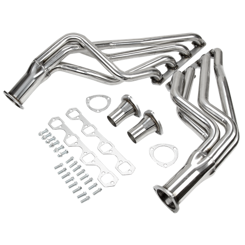 For 64-70 Ford SBF Mustang 289 302 351 Long Tube Stainles Exhaust Headers New