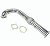 Ford Gt35/Gt35r Stainless Steel 3" Turbo Exhaust Downpipe Down Pipe Exhaust T3 4-Bolt+Flex